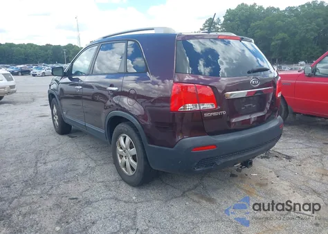 2013 Kia Sorento Lx V6 from USA, damaged, VIN 5XYKTDA2XDG315587